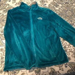Women’s Blue North Face Jacket XL blue turquoise